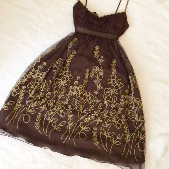 Sequined-Beaded Dress - Picture 2 of 7